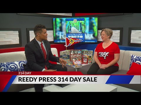 Local press company celebrating 314 Day with book deals