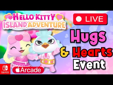 🔴LIVE: Hugs and Hearts Event 2025 in Hello Kitty Island Adventure!