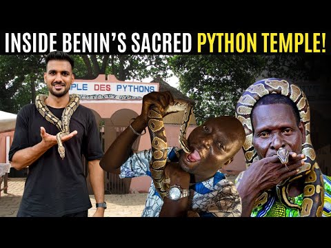 Secrets of Snake worship: WHY do people worship PYTHONS in Africa? Ouidah 🇧🇯