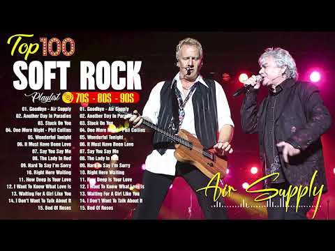 Soft Rock Legends of the 70s 80s 90s 💿 Air Supply, Bee Gees, Aerosmith, Scorpions, U2, Eagles