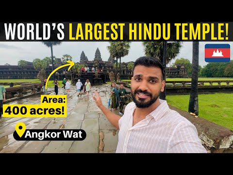 Inside the World’s Largest Temple: Angkor Wat, Cambodia! 🇰🇭