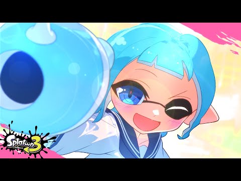 [Splatoon comic] The Nova Blaster Direct Brain Hit Challenge! [Please switch on Eng sub]