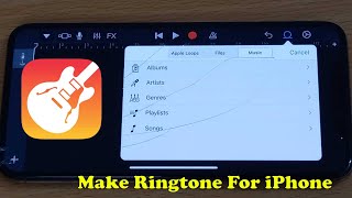 Make Ringtone For iPhone Using GarageBand - 2022 [Easy Method!]