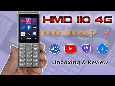 HMD 110 4G Keypad Phone Unboxing and Review with UPI, Multimedia under ₹2399/-