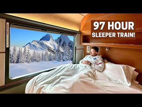 97hrs on Luxury Canadian Sleeper Train | Toronto to Vancouver