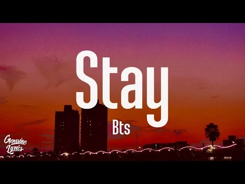 BTS (방탄소년단) - Stay (Lyrics)