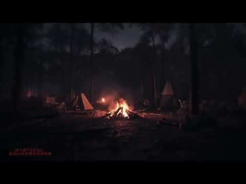 Scary Stories Around The Campfire 👻 | SUMMER-CAMP HORROR AMBIENCE  | 5 Hours | 4K