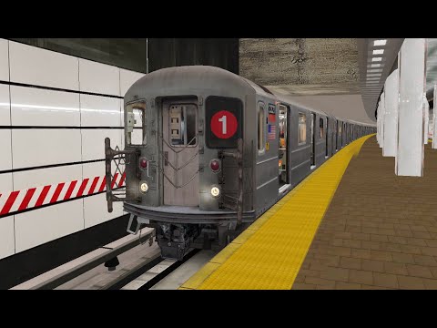 R62a (1) Train: South Ferry - 137th Street City College | OpenBVE