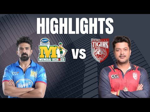 CCL 2025 Match 10 Highlights - Mumbai Heroes vs Bengal Tigers | Cricket Highlights | #CCL2025