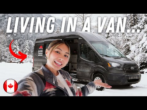 We left Philippines to do THIS in Canada! 🇨🇦 (van life)