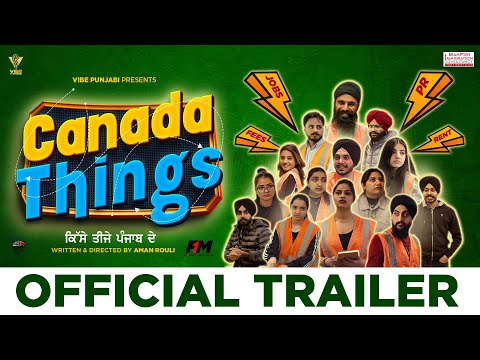 Canada Things (Official Trailer) II New Punjabi Web Series 2024