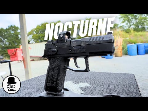 CZ P09C Nocturne - the best handgun for people who like vampire movies