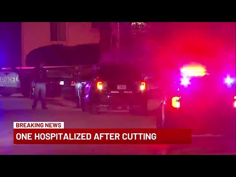 One hospitalized after cutting in Omaha