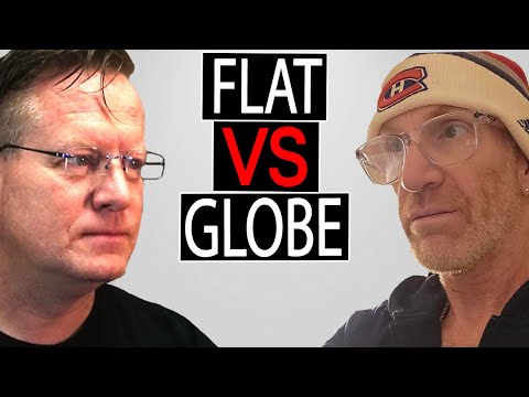 DEBATE: Flat Vs Globe | Kevin & Josh Vs @MCToon  & Robert