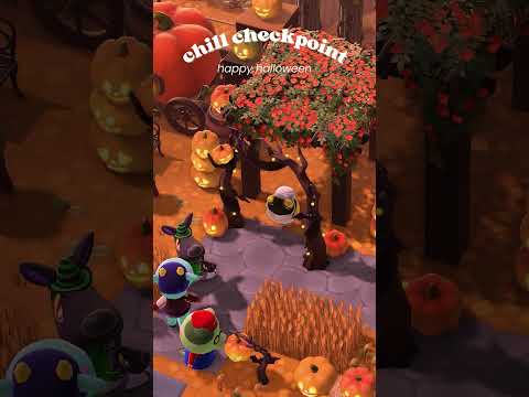 ☁ Chill Checkpoint: PumpkinPalooza #acnh #acnhlofi #fall #halloweenambience #halloween