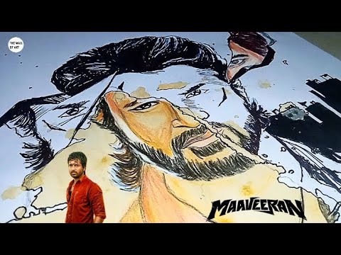 Maaveeran sivakarthikeyan drawing ✨(cinematic version) ✨/ The wall of art