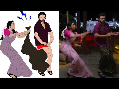 Godari Gattu Meeda Rama Chilaka Song | Sankranthiki Vasthunam | Venkatesh | Aishwarya | Drawing meme