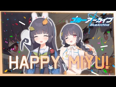 Happy birthday Miyu! (She's happy~)