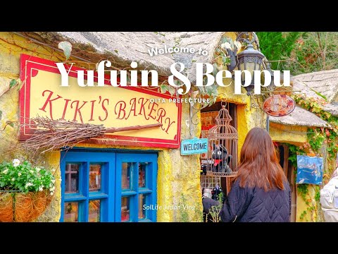 A trip to Yufuin and Beppu | Ghibli village, Yufuin Floral village, Onsens| Japan Travel VLOG