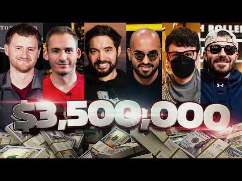 Main Event POKER DRAMA | Epic Battle for $3,500,000