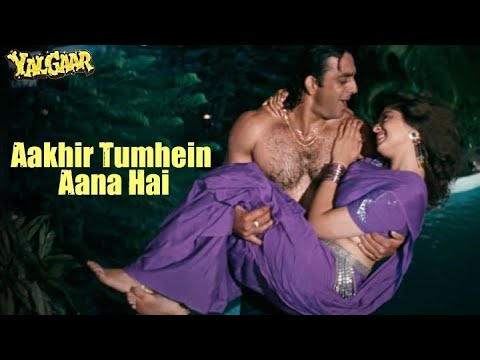 Aakhir Tumhein Aana Hai | Yalgaar | Sanjay Dutt | Nagma | Udit Narayan | Sapna Mukherjee | 90's Hits