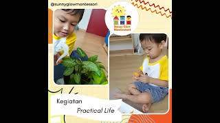 Keseruan Kelas Sunny Glow Montessori Play School Cabang Sedayu City 👋🏻😊