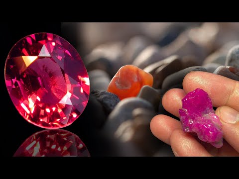 How to Find and Identify Rubies and Garnets among Pebbles