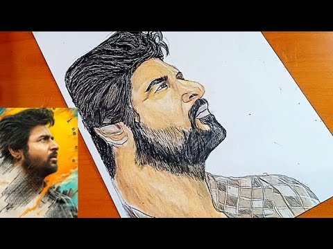 Maveeran movie sk sivakarthikeyan drawing/The wall of art