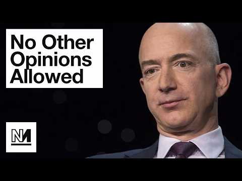 Jeff Bezos To BLOCK Any Opinion That Isn’t Pro Market