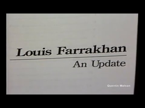 Anti-Defamation League Issues "Louis Farrakhan - An Update" Pamphlet (September 18, 1985)