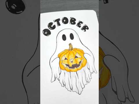 October Flipthrough! #art #bujo #bulletjournal #drawing #flipthrough #journal #planner #spooky