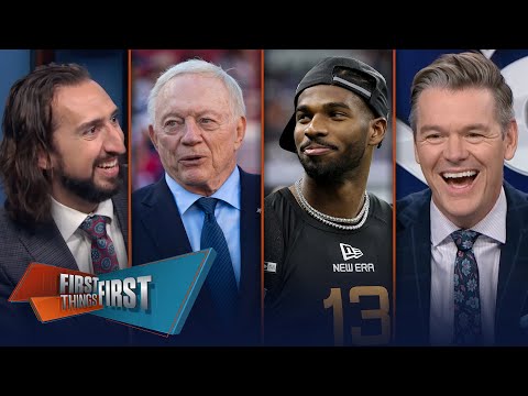 No Huddle: Jerry Jones stalls in Free Agency & Is Shedeur really a No. 1 pick? | FIRST THINGS FIRST