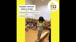 Serunya berkegiatan psikomotorik 😁 Di Sunny Glow Montessori