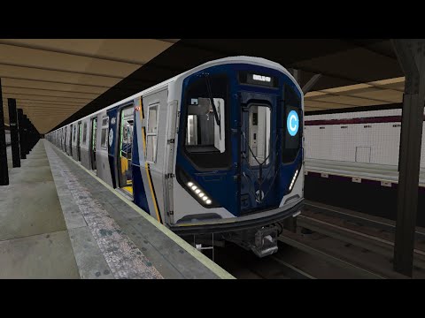 OpenBVE: R211A C Train from 168th Street to Euclid Avenue