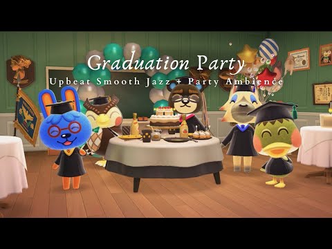 Jazzy Graduation Party 🎓 1 Hour Party Smooth Jazz Music with no mid ads 🎉 Study Music | Work Aid 🎧