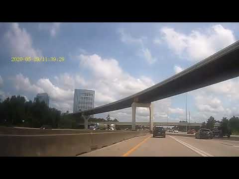 Houston, TX, To Corsicana, TX, 2020-05-29 x5 timelapse