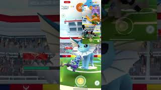 Pokemon go raid while watching my other video (nosound)