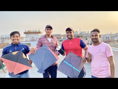 Kite Fighting On Roof in Delhi😎 | Kite Flying | Kites |