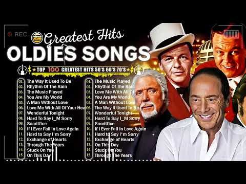 Engelbert Humperdinck, Matt Monro, Tom Jones, Paul Anka ⏰ 60s and 70s Music Greatest Hits Playlist