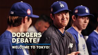 All eyes are on Ohtani in Tokyo | Dodgers Debate