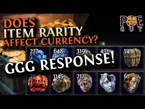 [PoE 2] DOES ITEM RARITY AFFECT CURRENCY DROPS? // MY THOUGHTS ON ITEM RARITY & POE 2