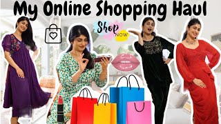 My Online Shopping Haul | Aditi Prabhudeva #shopping #myntra #dailyvlog