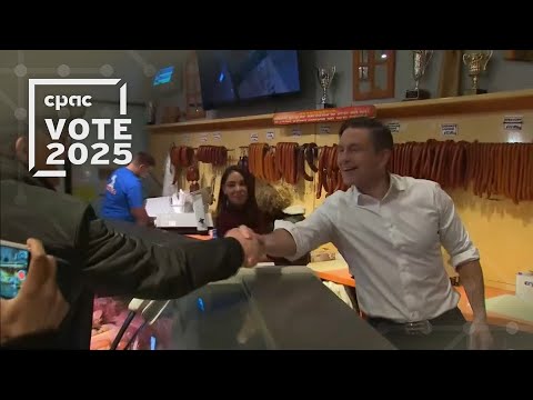 Conservative Leader Pierre Poilievre campaigns in Mississauga, Ontario – March 24, 2025