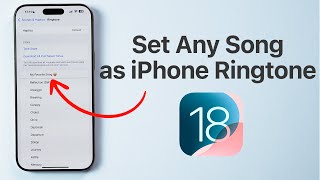 (2025) How to set ANY Song as iPhone Ringtone - Free and No Computer!