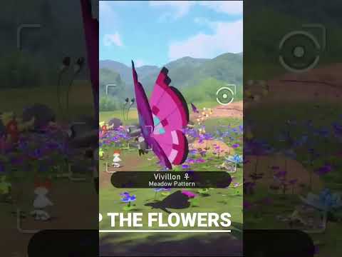 100% COMPLETED REQUEST Livening Up The Flowers| FLORGES | New Pokemon Snap Funny Moments #shorts