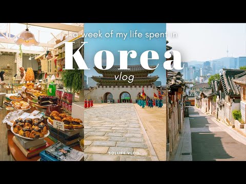 KOREA TRAVEL VLOG 🇰🇷| Bukchon Hanok village, Starfield library, cafe hopping, seaside cafe in Yeosu