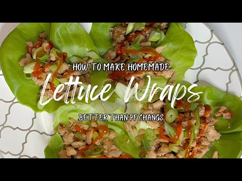 THIS CHICKEN LETTUCE WRAP RECIPE IS BETTER THAN PF CHANGS | VLOGTOBER