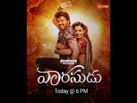 Vaarasudu ( Premiere ) - Today @ 6 PM on Gemini TV 🔥🎉 | Thalapathy Vijay | FE Shorts