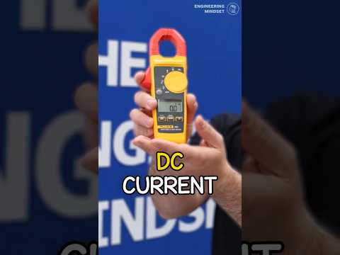 Measure DC current with a clamp meter #electrical #electrician #electric #electricity