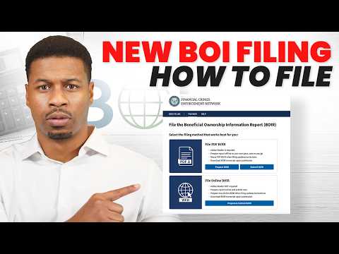 How To File Your LLC's BOI Report for FREE! (Avoid $500/Day Penalty!)